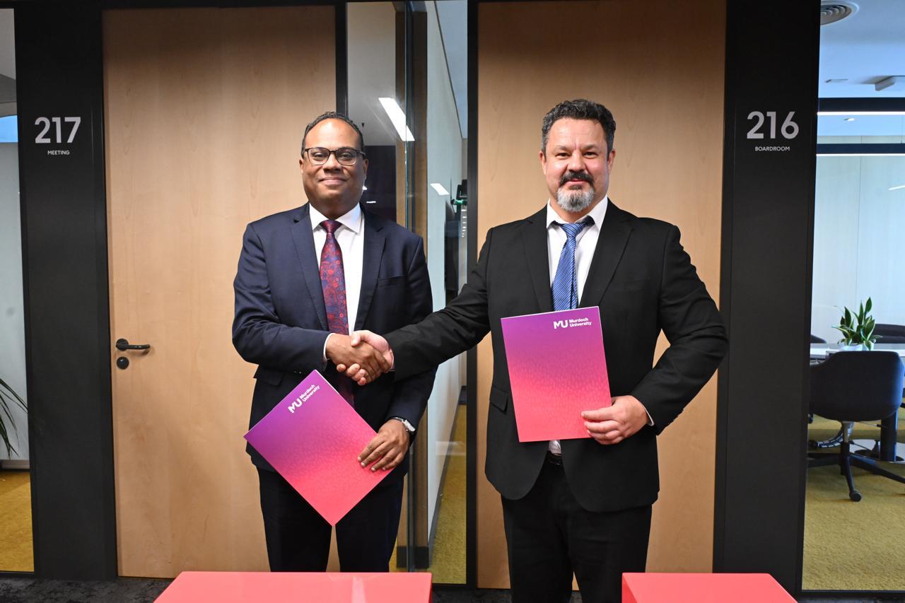 Murdoch University Dubai — MoU signing with Barz Group